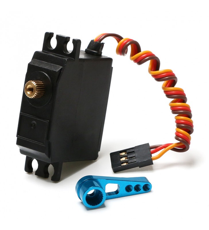 สามสายเกียร์โลหะServoโลหะ25T Servo ArmสำหรับWltoys 12428 12429 1/12 RCรถอะไหล่อัพเกรดอุปกรณ์เสริม