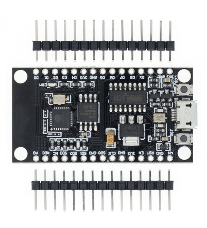 โมดูลไร้สายCH340/CP2102 NodeMcu V3 V2อินเทอร์เน็ตLua WIFIของคณะกรรมการพัฒนาการจากESP8266 ESP-12E Pcbเสาอากาศ (NodeMcu Lua CH340)